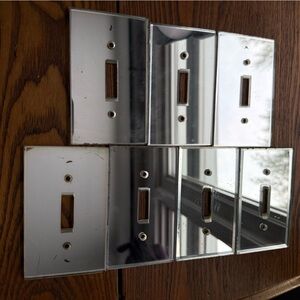 Mirror Light Switch Covers